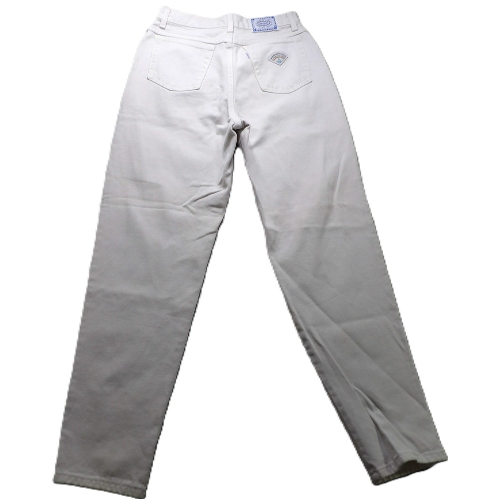 VTG 90s Levi's Native Blue Jeans Women 11 White Cotton High Rise Taper Retro USA